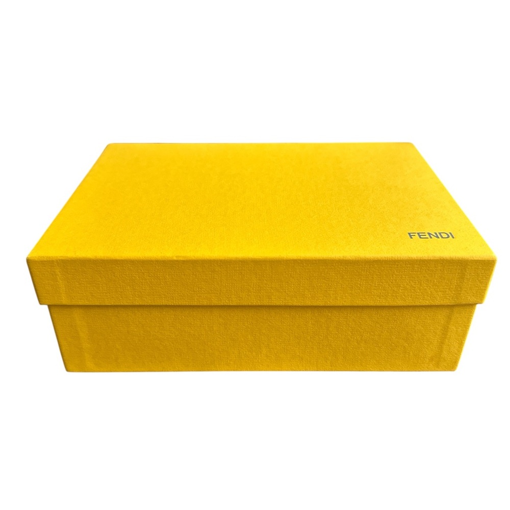 FENDI Yellow Accessory/Purse/Gift Box - Picture 2 of 5